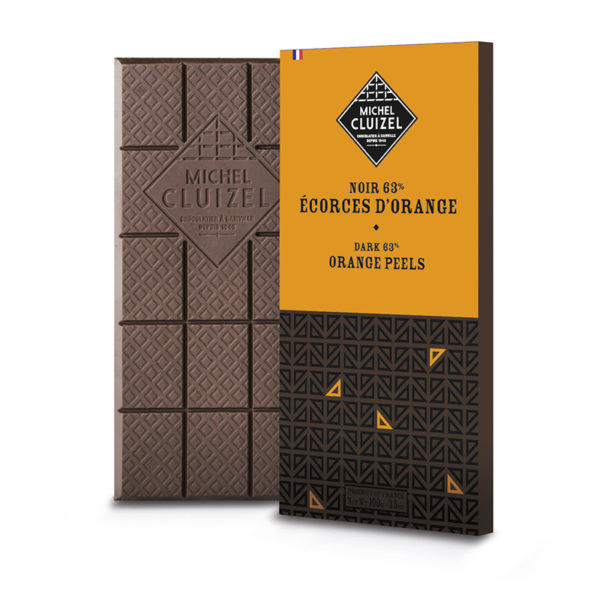 Tablette Écorces d'Oranges Noir 63%